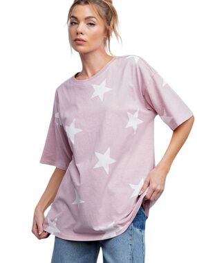 092:  EASEL NWT TOP V ROSE (H14)